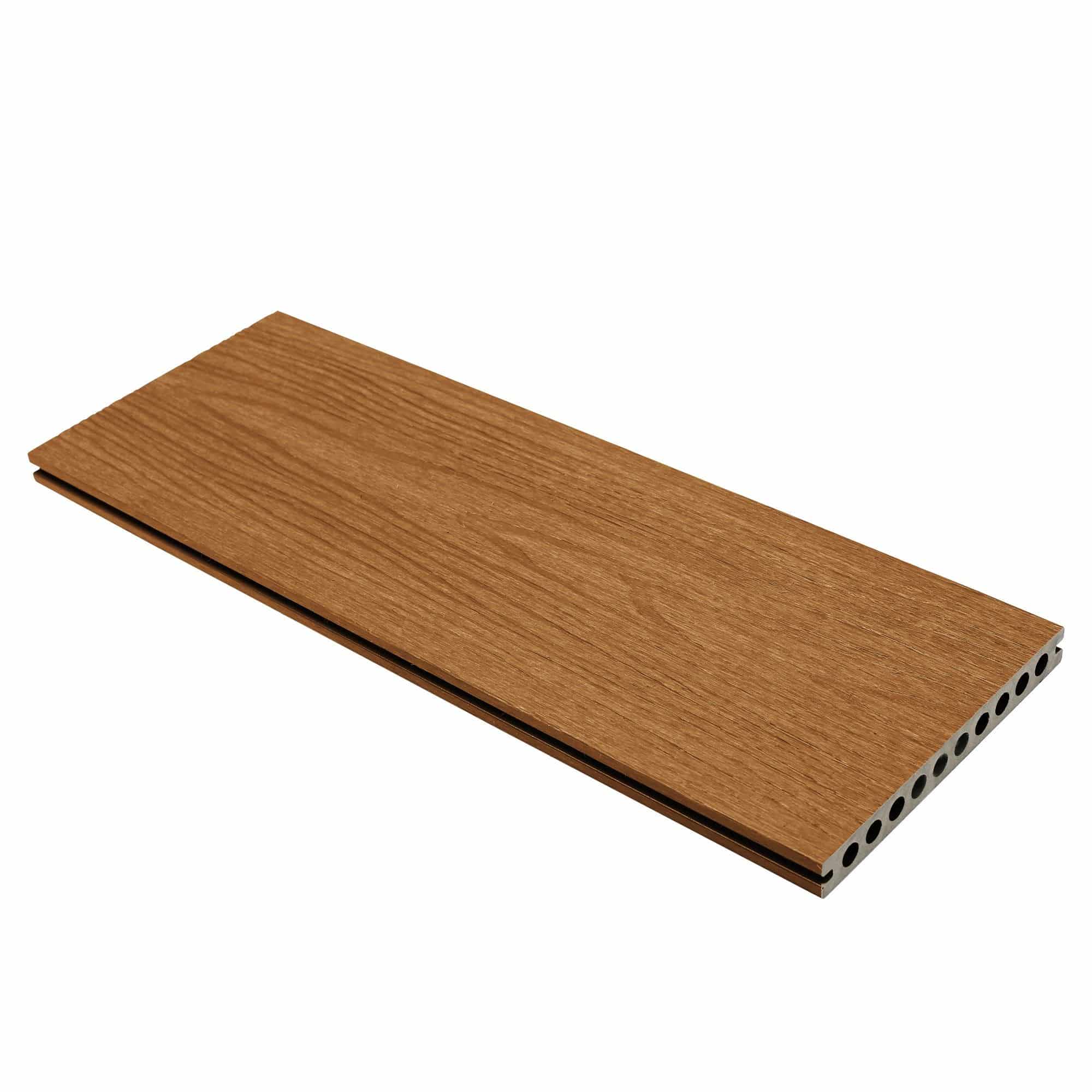 NewTechWood | dekdeel houtstructuur | 2,3x21x400cm | Red Cedar