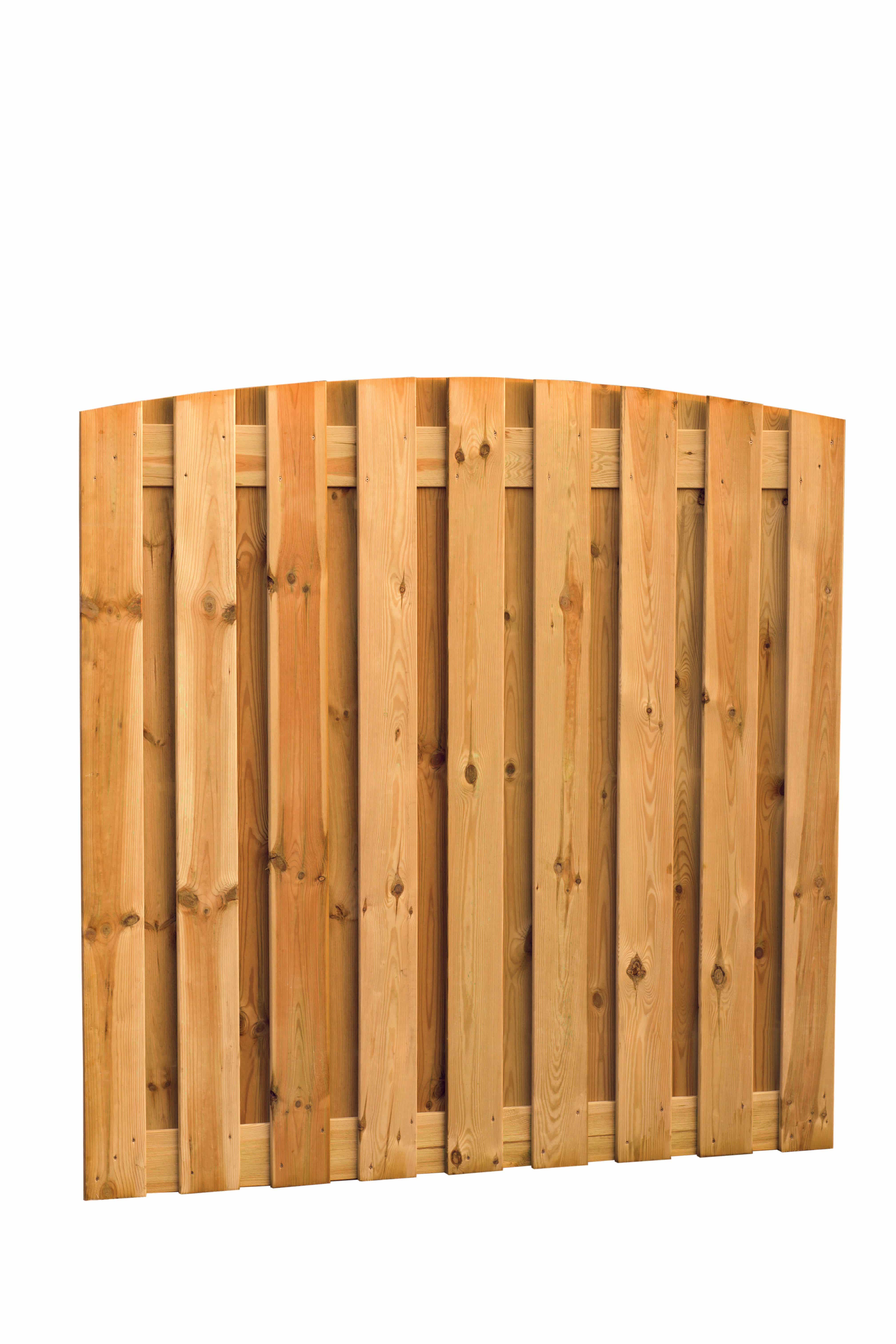 Grenen | plankenscherm 19-planks 15 mm | 180 x 180cm | verticaal toog | groen