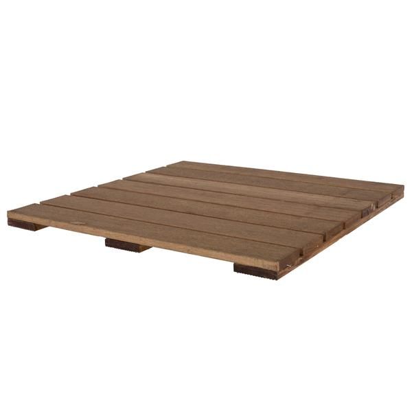 Hardhout | tegel | 100x100cm