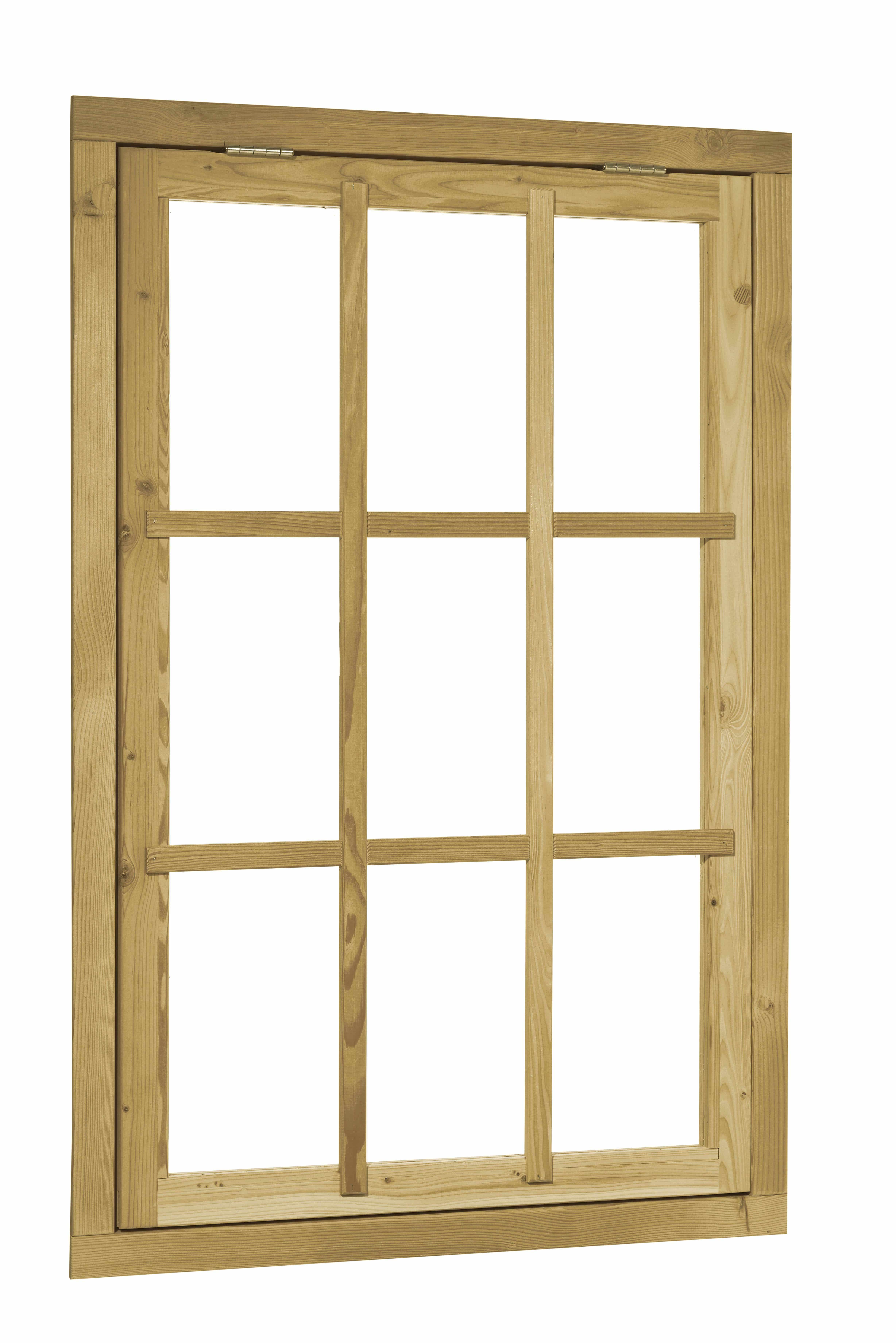 Douglas | uitzetraam | 89,8x136,3cm | 9-ruits | groen geïmpregneerd