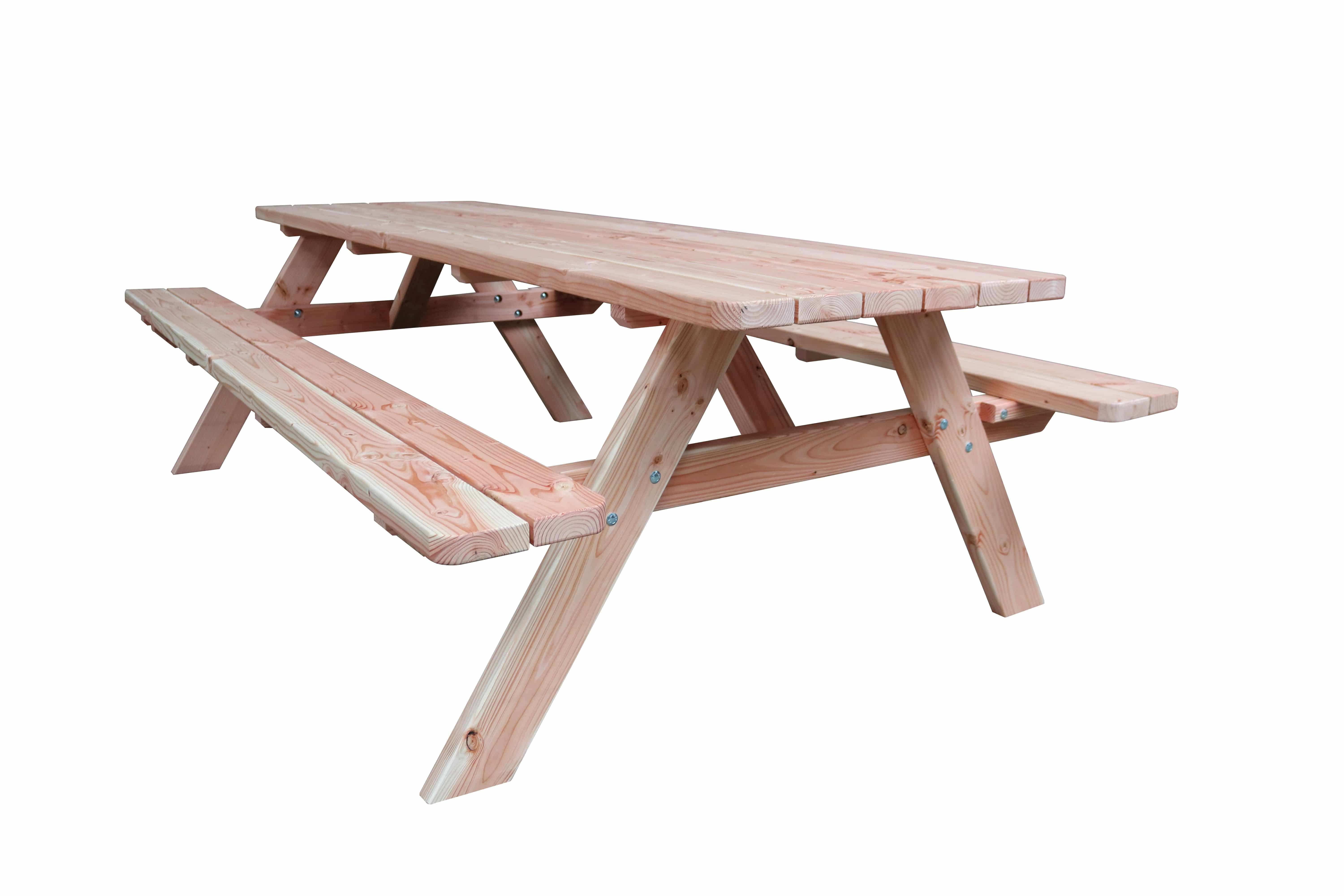 Picknicktafel Wout | Douglas Douglas || bladmaat 74x240cm | onbehandeld