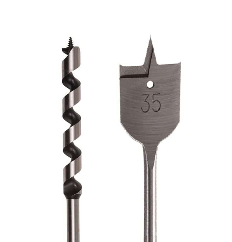 Speed-en slangenboor set | speedboor Ø 30mm | slangenboor Ø 12x200mm | incl. handleiding