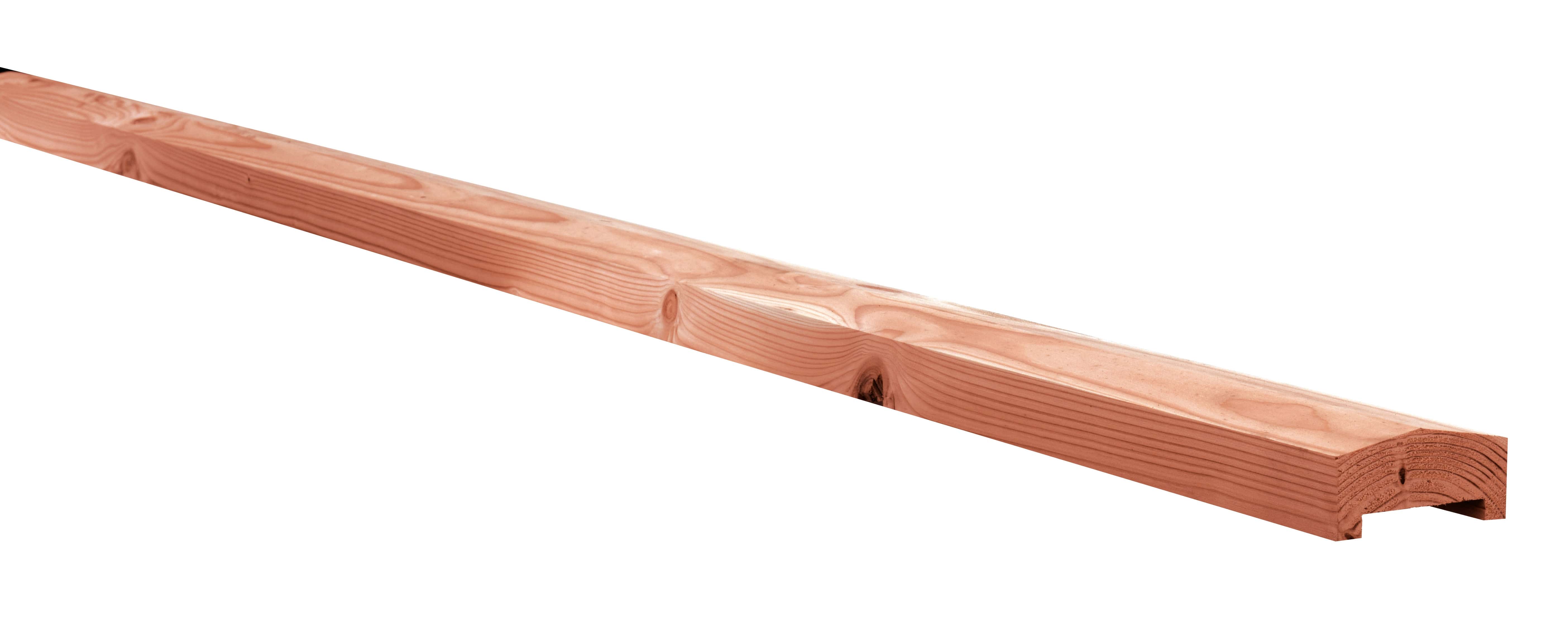 Redvision | geschaafde afdekkap met sponning (6,2cm) | 3,5x8,5x180cm