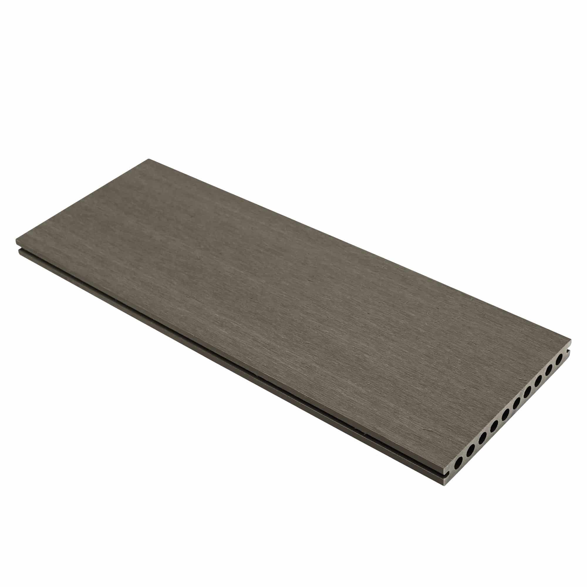NewTechWood | dekdeel houtstructuur | 2,3x21x300cm | Silver Gray