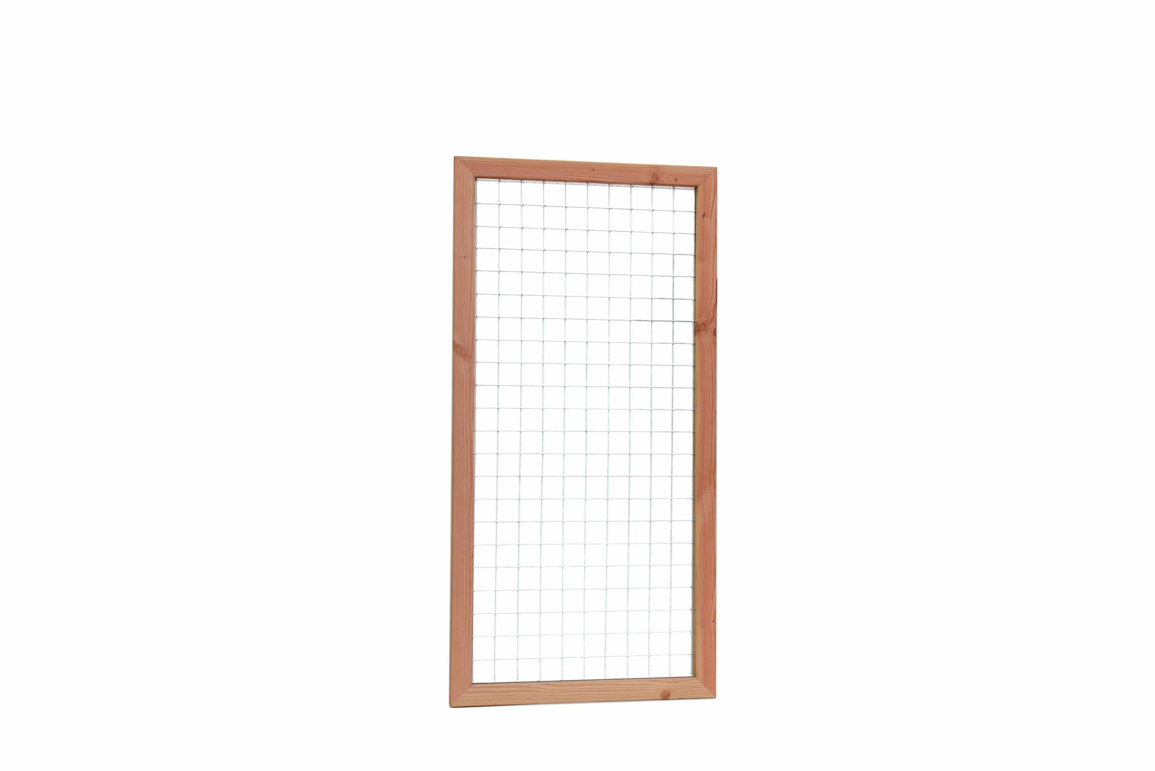 Douglas | betonijzertrellis met maas | 7,5x7,5cm | 90x180cm | onbehandeld