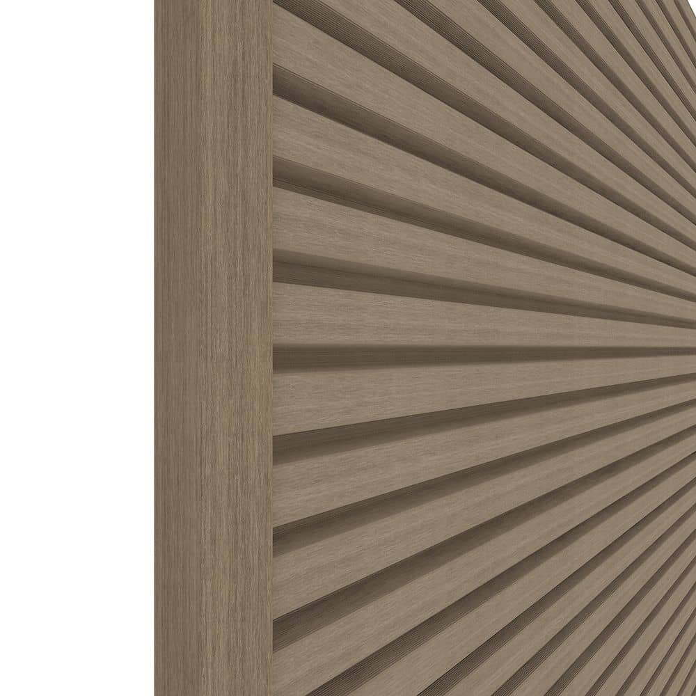 NewTechWood | eindprofiel t.b.v. Castellation PRO | 5x5x300cm | Antique