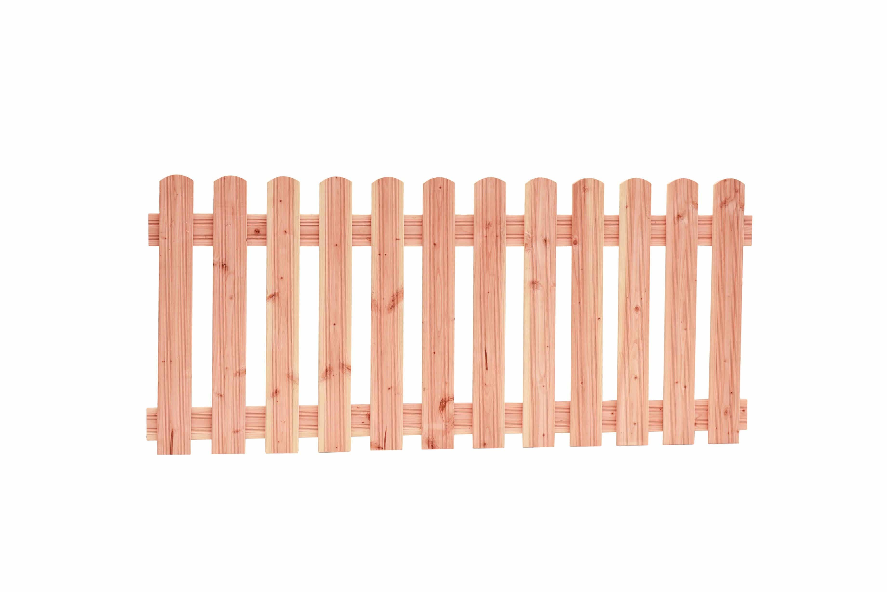 Douglas | hek met reliëf | 180x80cm | onbehandeld