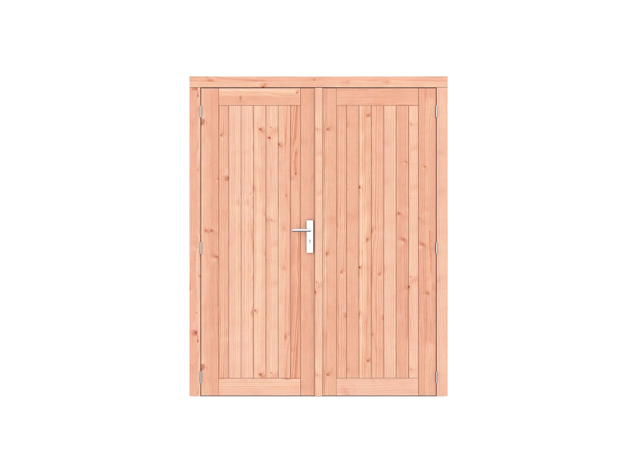Douglas dichte dubbele deur Prestige | 168x209cm | onbehandeld