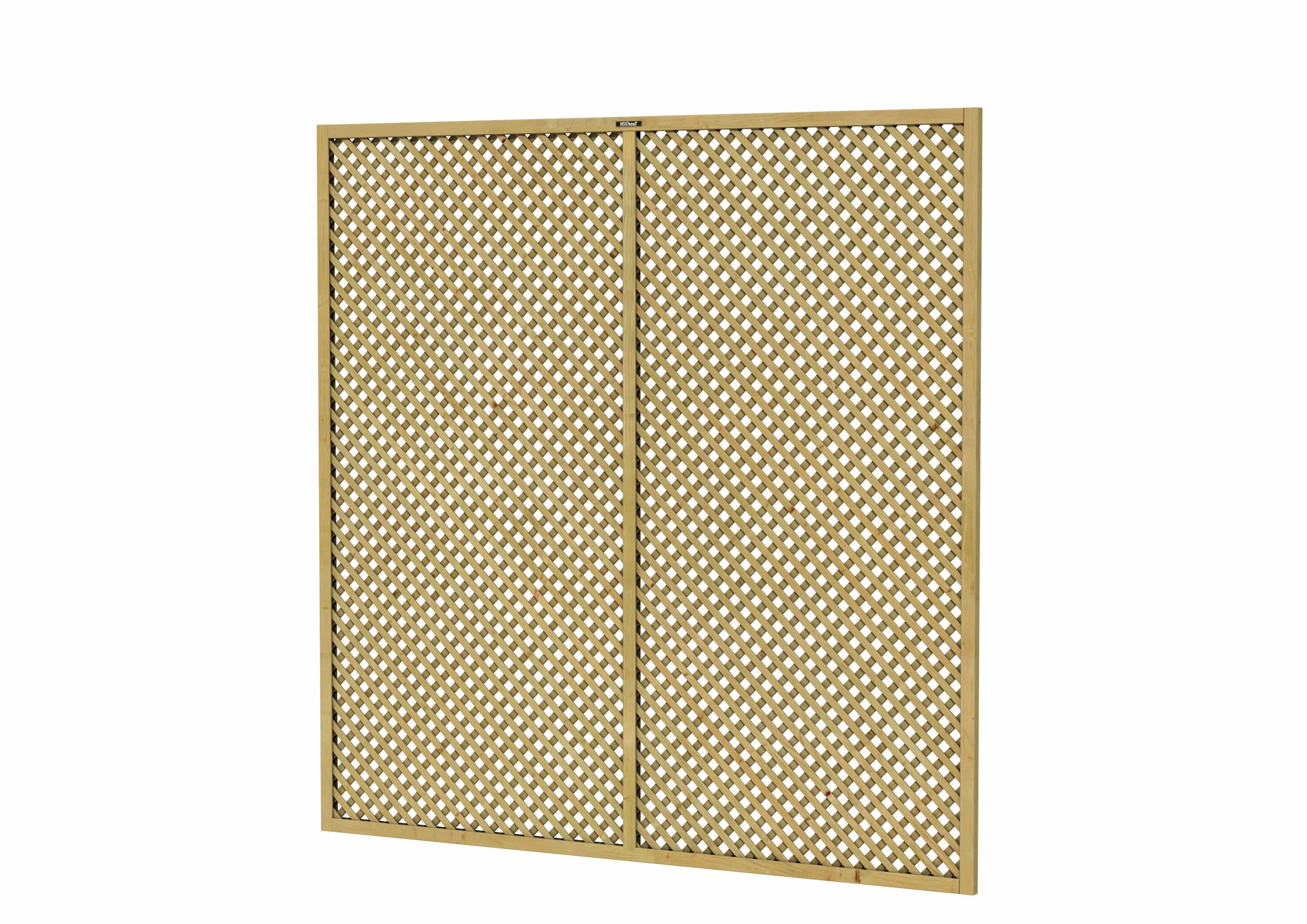 Trellis scherm Jasmijn 180 Excellent | 180x180cm | groen geïmpregneerd