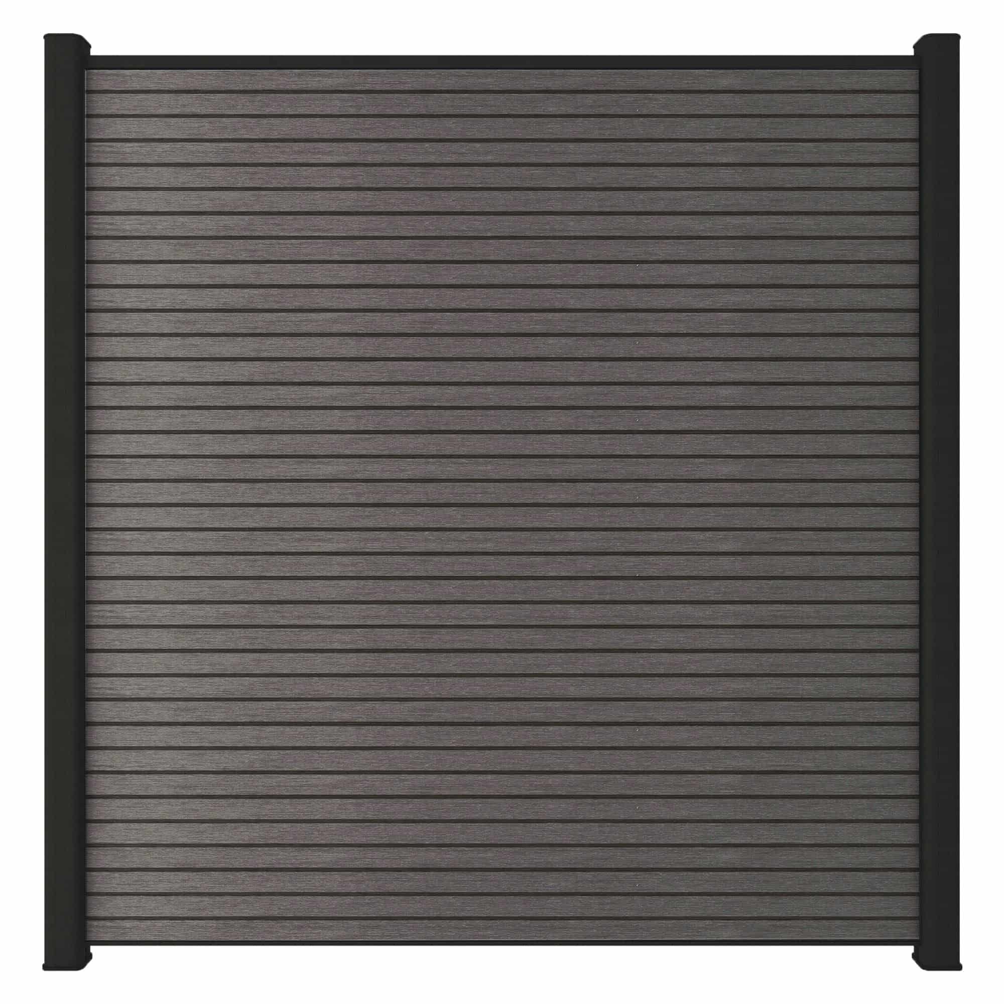 NewTechWood | Co-extrusie composiet scherm Triple | 180x180cm | Silver Gray