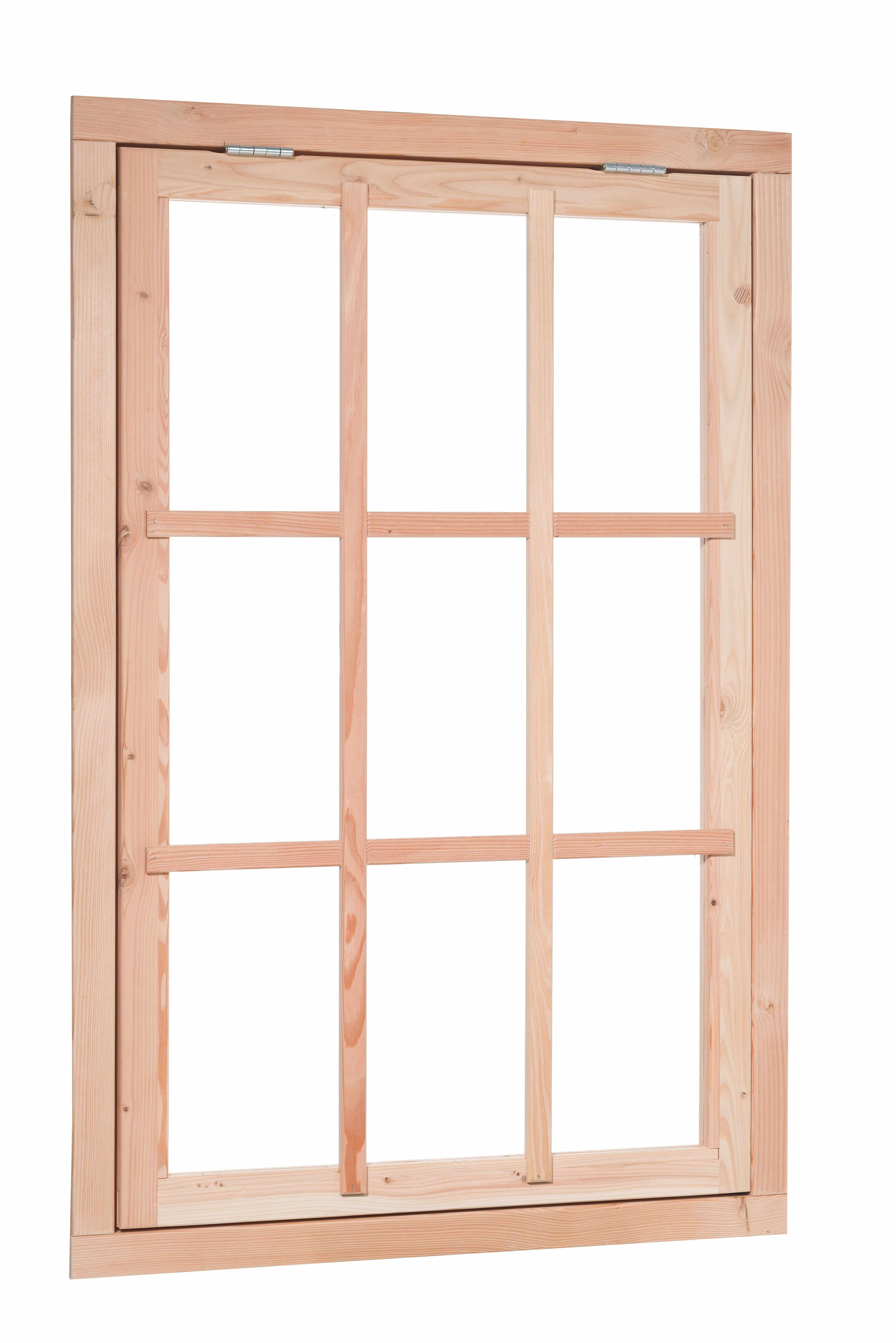 Douglas | uitzetraam | 89,8x136,3cm | 9-ruits | onbehandeld